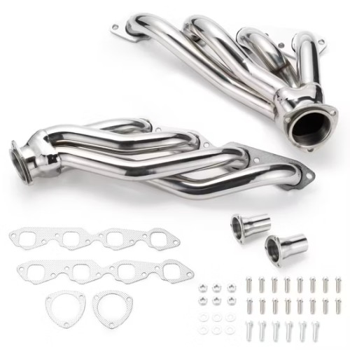 MAX-569216 &nbsp;Exhaust Manifold Exhaust Header Kit With Gasket &amp; Bolts &amp; Nuts FIT FOR CHEVY BIG BLOCK 396/402/427/454/502 EXHAUST MANIFOLD SHORTY RACING HEADER
