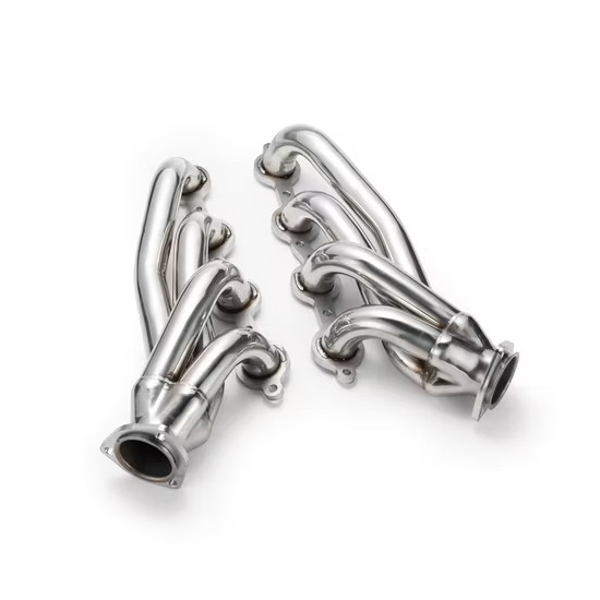 MAX-569162 Exhaust Header &nbsp;Manifold Kit With Gasket &amp; Bolts &amp; Nuts Compatible For CHEVY LS1 LS2 LS3 LS6 LS7 SHORTY CHEVELLE CAMARO