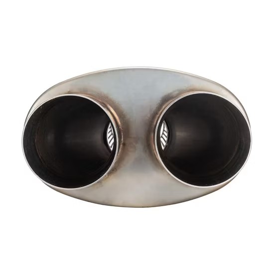 MAX-569544 &nbsp;Muffler 3" Center Inlet/3"x 2 Offset Outlet OUT OF Stainless steel/ Car Exhaust/Exhaust Pipe/Tailpipe/Cylinder muffler