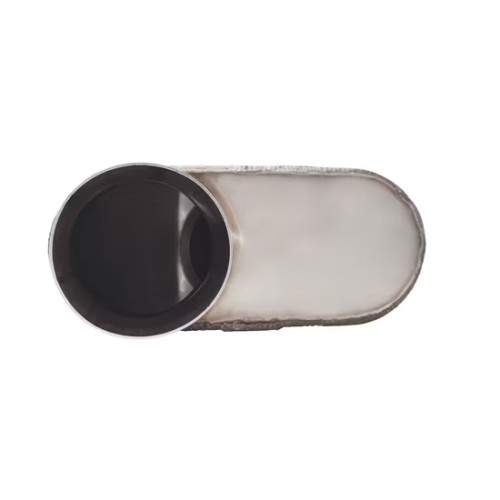 MAX-569513 Muffler 3" Offset Inlet/3" Offset Outlet OUT OF Stainless steeL/ Auto Exhaust/ Reversible Design