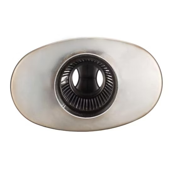 MAX-569544 &nbsp;Muffler 3" Center Inlet/3"x 2 Offset Outlet OUT OF Stainless steel/ Car Exhaust/Exhaust Pipe/Tailpipe/Cylinder muffler