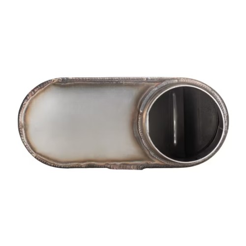 MAX-569476 Muffler 3" Offset Inlet/3" Offset Outlet OUT OF STEEL/ Auto Exhaust system/Exhaust pipe