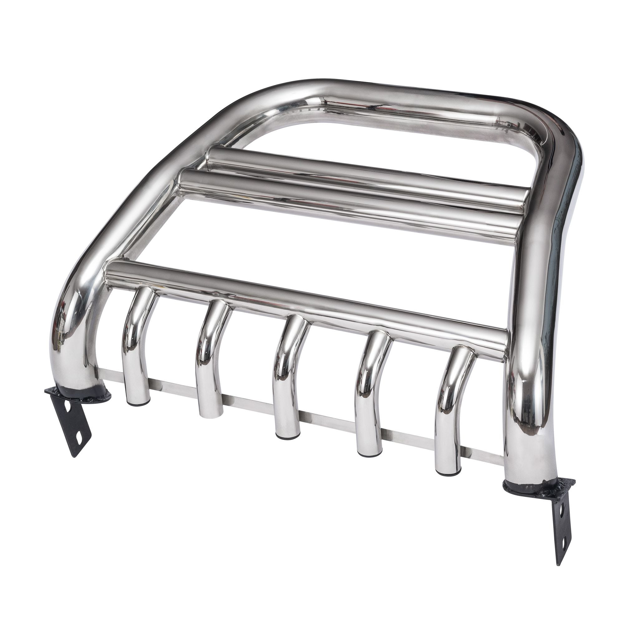 Stainless Steel Front Bumper with grille for HILUX VIGO Pickup 2005-2009