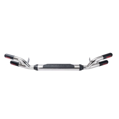 Stainless Steel Rear Bumper Guard for Toyota Land Cruiser Prado FJ120 Pickup 2008-2014