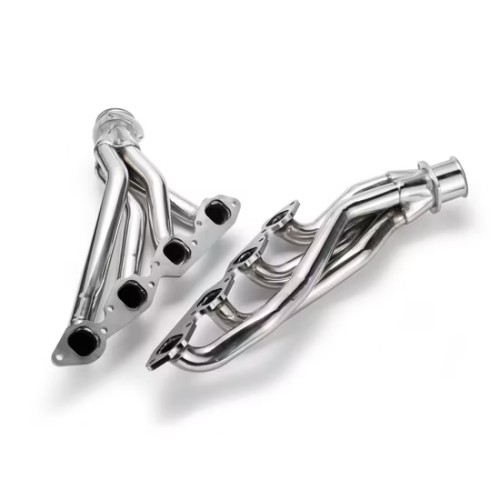 MAX-569124 Exhaust Manifold Exhaust Header For Chevy Car 396 402 427 454 Elite Shorty Steel Thermal Coated
