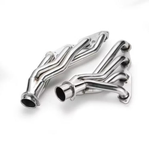 MAX-569124 Exhaust Manifold Exhaust Header For Chevy Car 396 402 427 454 Elite Shorty Steel Thermal Coated