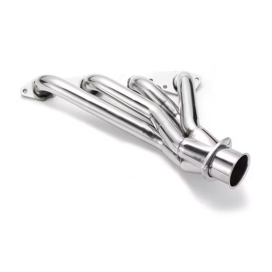 MAX-569124 Exhaust Manifold Exhaust Header For Chevy Car 396 402 427 454 Elite Shorty Steel Thermal Coated