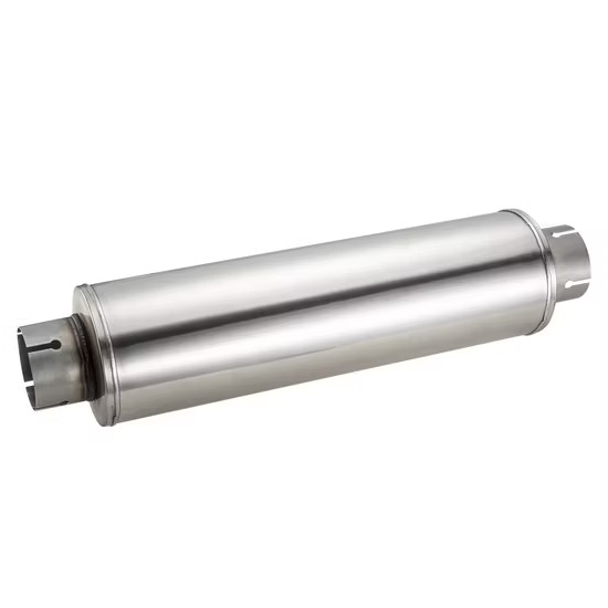 MAX-569636 Muffler 3" Center Inlet/3" Center Outlet OUT OF STEEL/ Car Exhaust/Exhaust pipe/Universal muffler